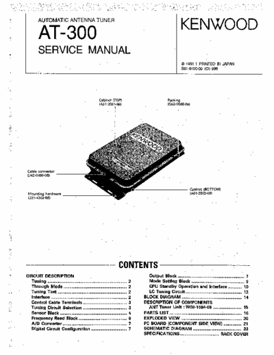 Kenwood AT-300 Service Manual - pag. 23